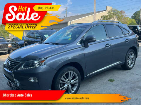 2014 Lexus RX 350 for sale at Cherokee Auto Sales in Acworth GA