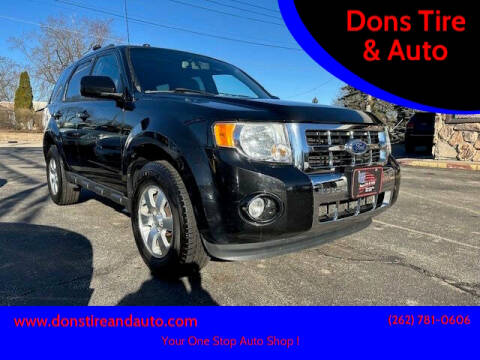 2011 Ford Escape for sale at Dons Tire & Auto in Butler WI