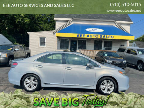 2010 Lexus HS 250h for sale at EEE AUTO SERVICES AND SALES LLC in Cincinnati OH