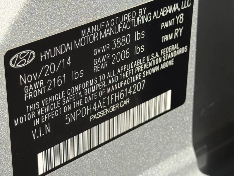 2015 Hyundai Elantra SE