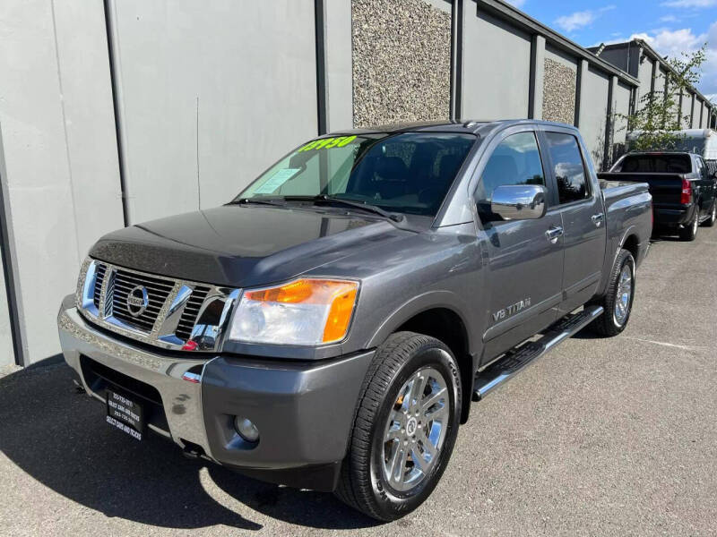 2013 Nissan Titan for sale at SUNSET CARS in Auburn WA