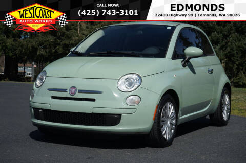 2014 FIAT 500 for sale at West Coast AutoWorks -Edmonds in Edmonds WA