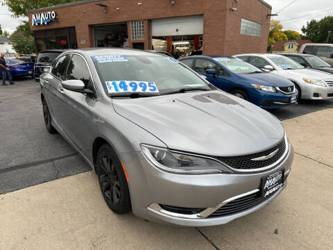 2016 Chrysler 200 for sale at AM AUTO SALES LLC in Milwaukee WI