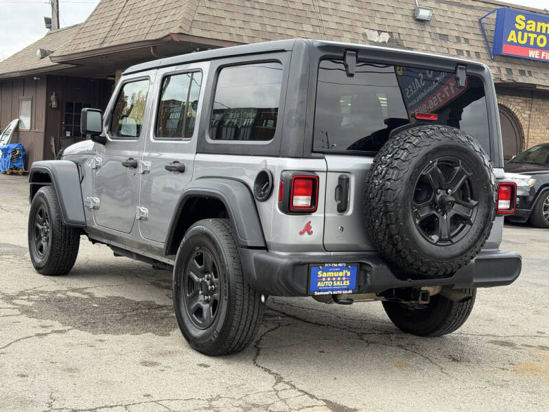 2018 Jeep Wrangler Unlimited Sport