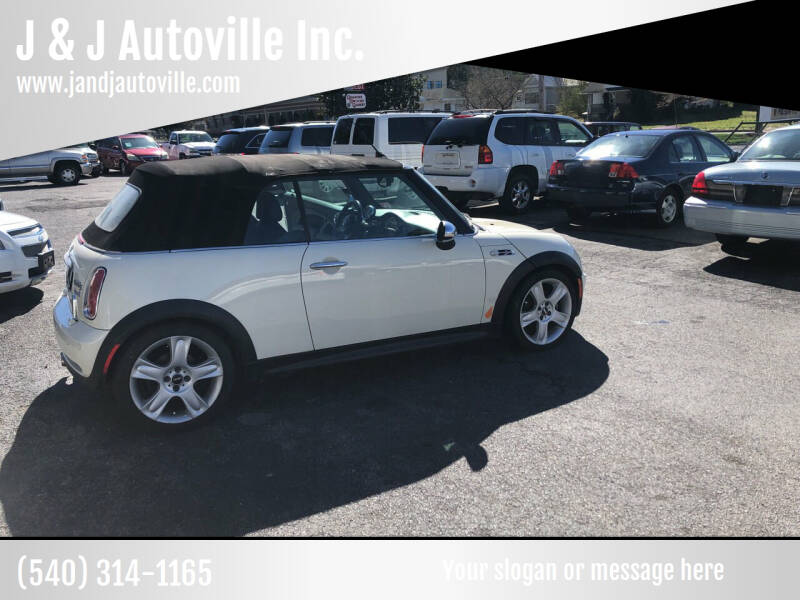 2006 MINI Cooper for sale at J & J Autoville Inc. in Roanoke VA