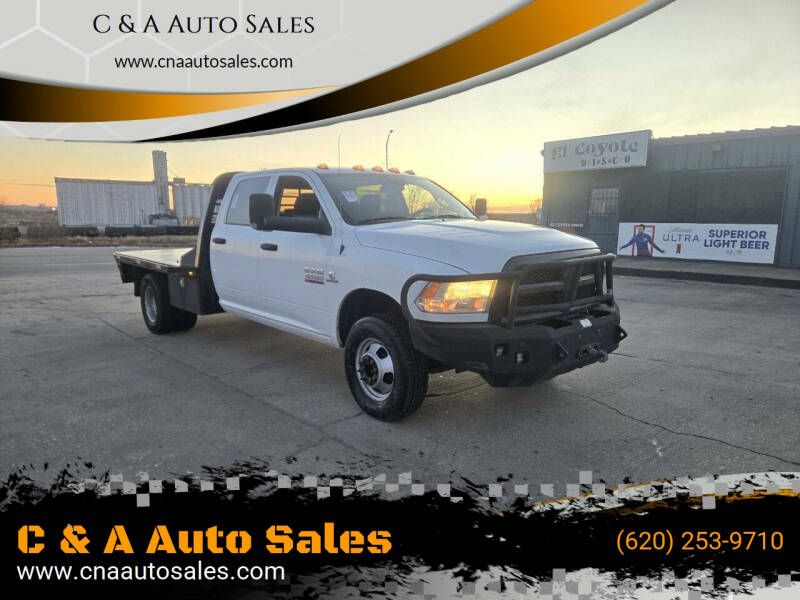 2018 RAM 3500 for sale at C & A Auto Sales in Dodge City KS