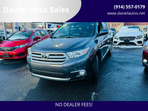 2013 Toyota Highlander for sale at Daniel Auto Sales in Yonkers NY