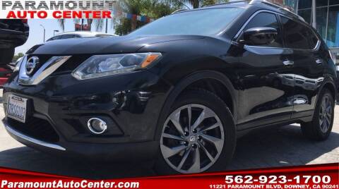 2016 Nissan Rogue for sale at PARAMOUNT AUTO CENTER in Downey CA