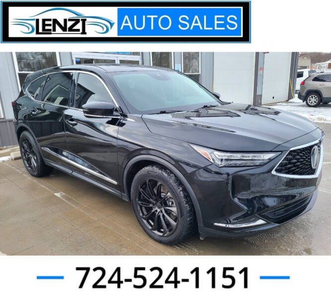 2022 Acura MDX for sale at LENZI AUTO SALES LLC in Sarver PA