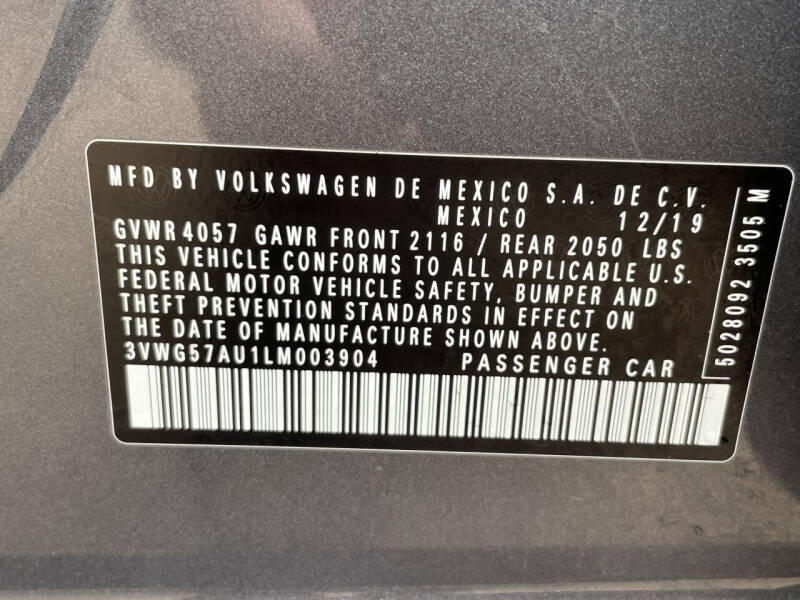 2020 Volkswagen Golf TSI