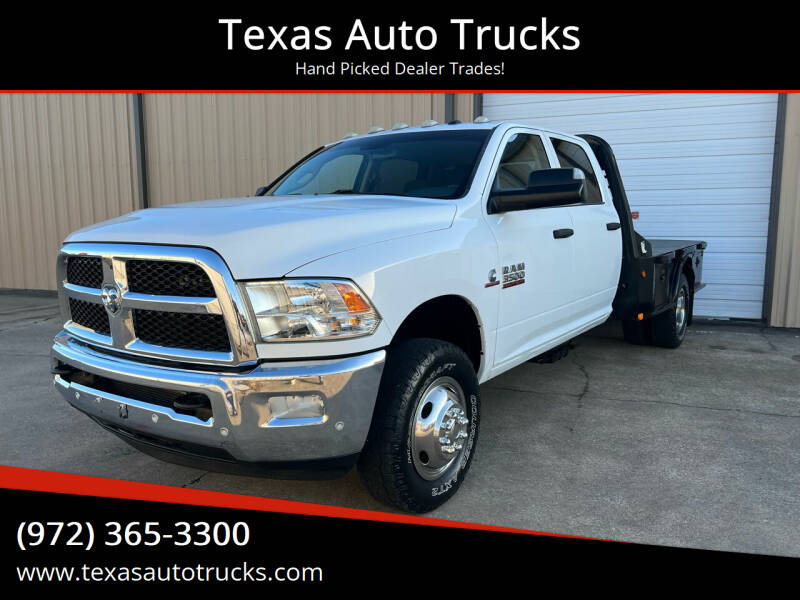 2016 RAM 3500 for sale at Texas Auto Trucks in Wylie TX