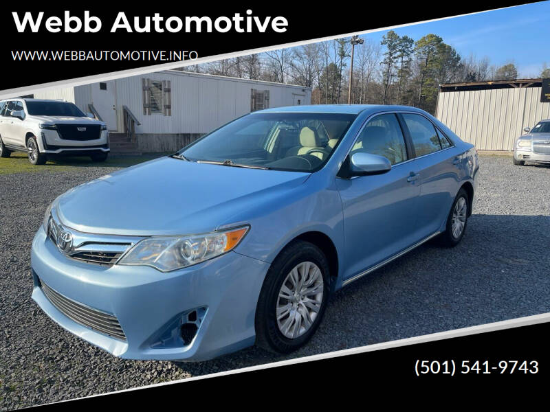 2012 Toyota Camry for sale at Webb Automotive in Maumelle AR