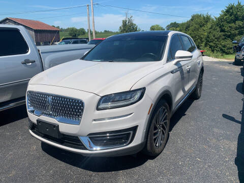 2020 Lincoln Nautilus for sale at Todd Nolley Auto Sales in Campbellsville KY