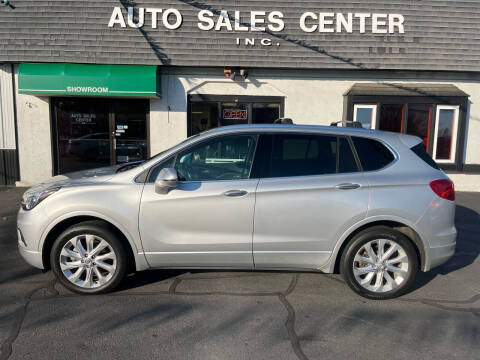 2017 Buick Envision for sale at Auto Sales Center Inc in Holyoke MA