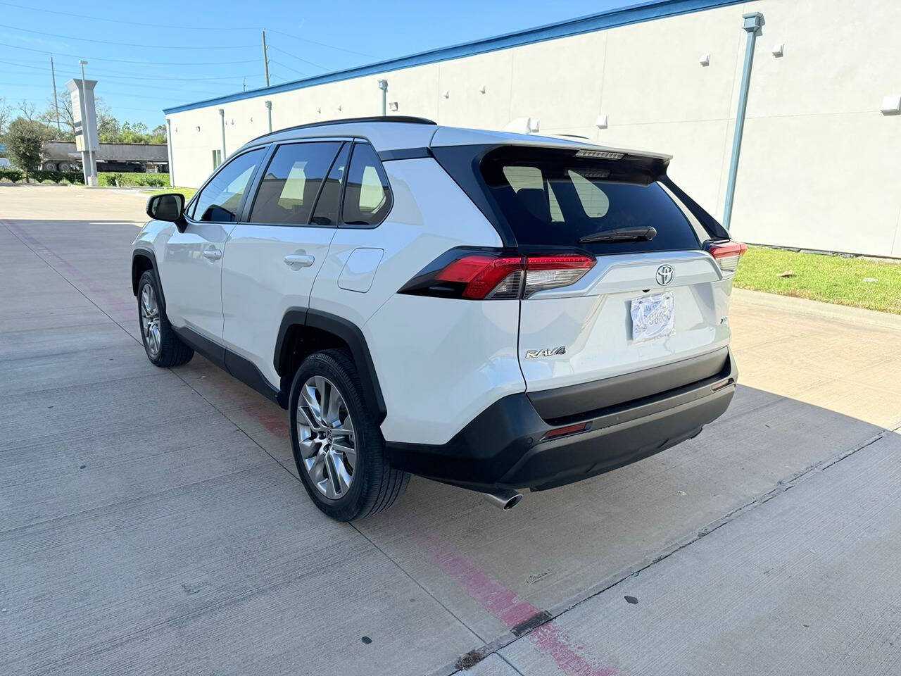 2021 Toyota RAV4 for sale at BLESSED MOTORS SALES in Houston, TX