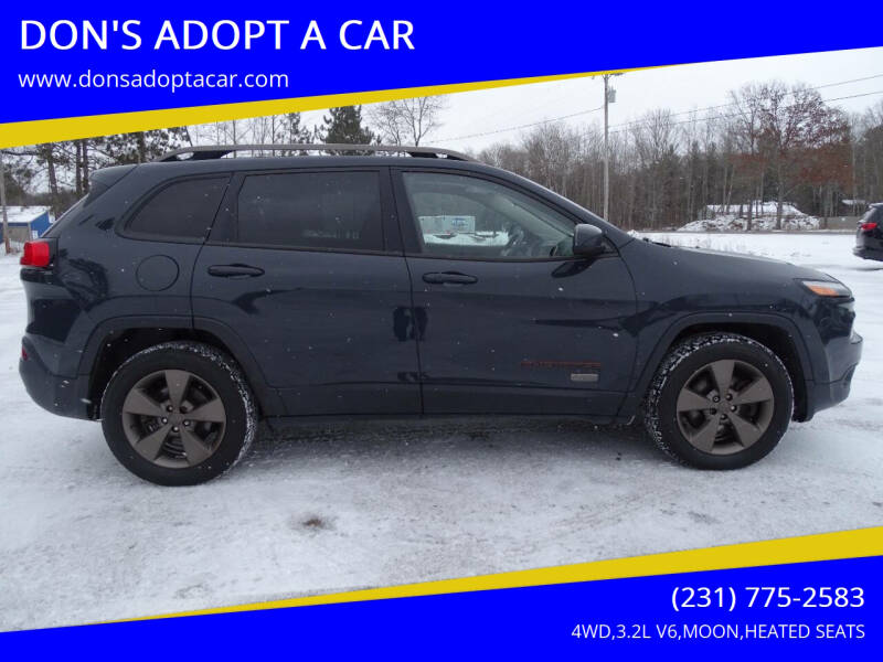 2017 Jeep Cherokee for sale at DON'S ADOPT A CAR in Cadillac MI