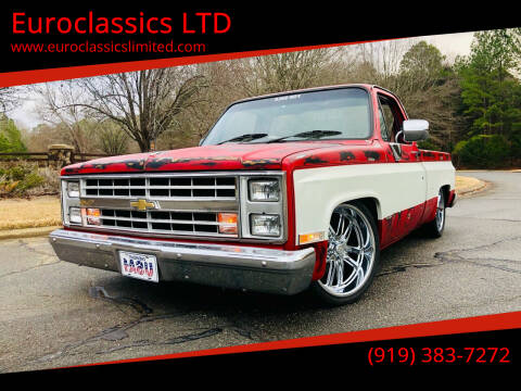 1986 Chevrolet C/K 10 Series for sale at Euroclassics LTD in Durham NC