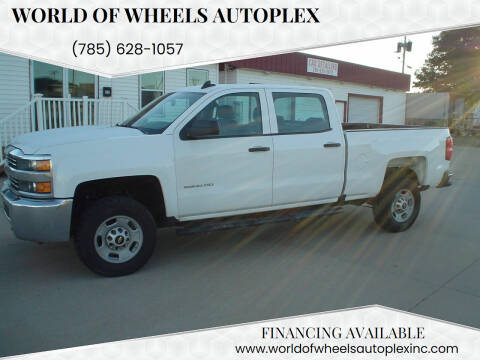 2018 Chevrolet Silverado 2500HD for sale at World of Wheels Autoplex in Hays KS