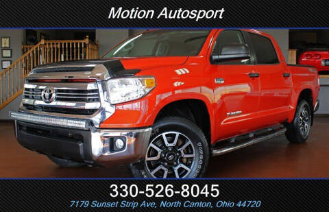 2017 Toyota Tundra for sale at Motion Auto Sport in North Canton OH