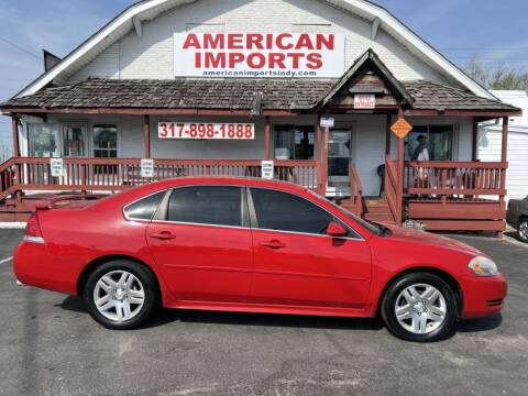 2012 Chevrolet Impala for sale at American Imports INC in Indianapolis IN