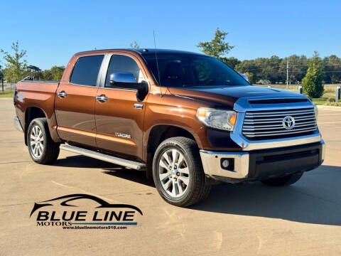 2014 Toyota Tundra for sale at Blue Line Motors in Bixby OK