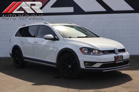 2017 Volkswagen Golf Alltrack for sale at Auto Republic Fullerton in Fullerton CA