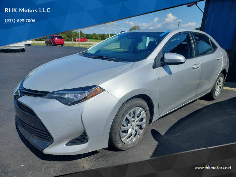 2017 Toyota Corolla for sale at RHK Motors LLC in West Union OH