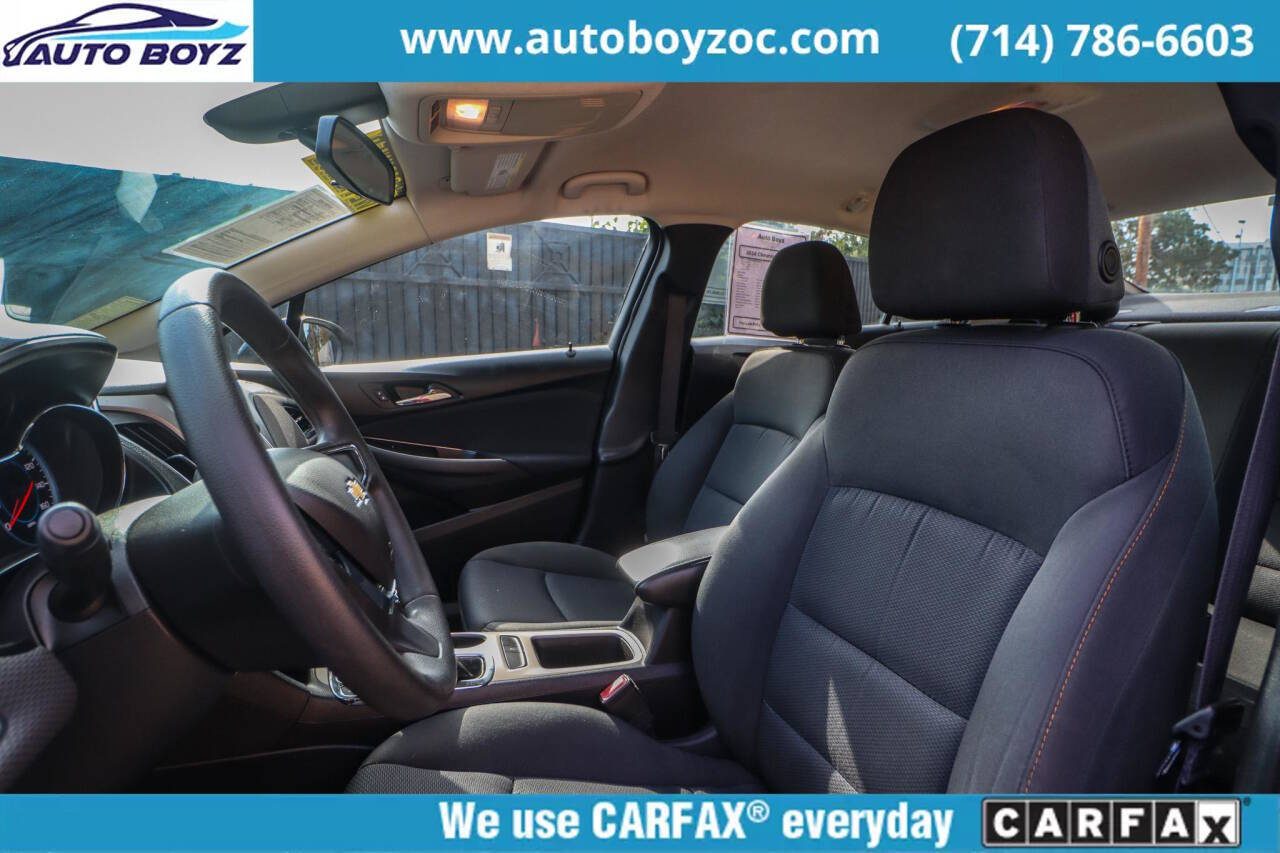 2016 Chevrolet Cruze for sale at Auto Boyz in Garden Grove, CA