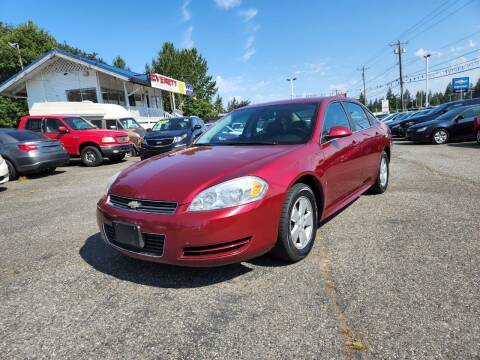 2009 Chevrolet Impala for sale at Leavitt Auto Sales and Used Car City in Everett WA