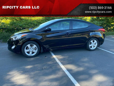 2012 Hyundai Elantra for sale at RIPCITY CARS LLC in Portland OR