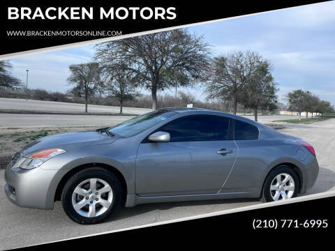 2008 Nissan Altima for sale at BRACKEN MOTORS in San Antonio TX