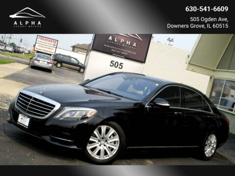 2015 Mercedes-Benz S-Class for sale at Alpha Luxury Motors in Downers Grove IL