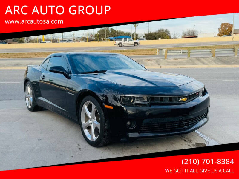 2014 Chevrolet Camaro for sale at ARC AUTO GROUP in San Antonio TX