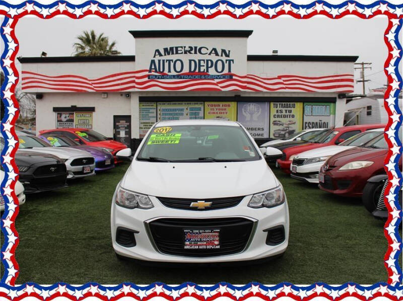 2017 Chevrolet Sonic for sale at MERCED AUTO WORLD in Merced CA