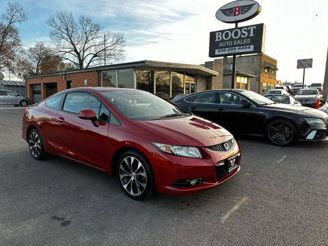 2013 Honda Civic for sale at BOOST AUTO SALES in Saint Louis MO