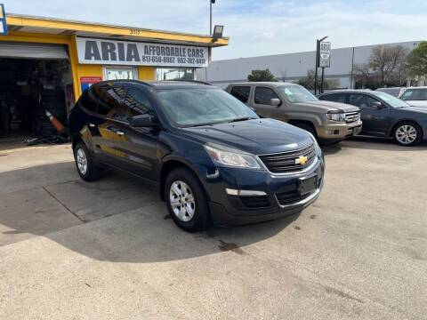 2016 Chevrolet Traverse for sale at Aria Affordable Cars LLC in Arlington TX