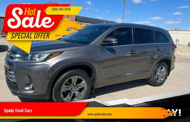 2018 Toyota Highlander for sale at Spady Used Cars in Holdrege NE