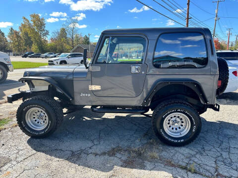 1989 Jeep Wrangler for sale at RJB Motors LLC in Canfield OH