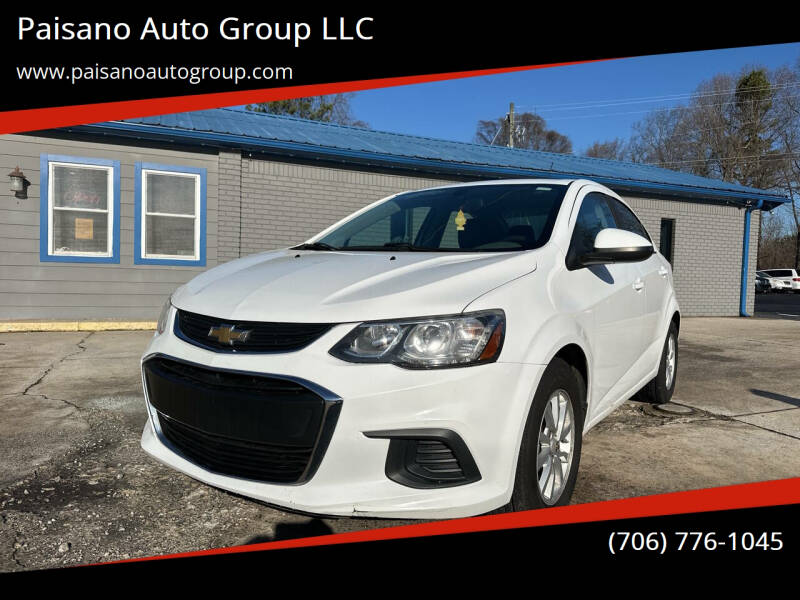 2017 Chevrolet Sonic for sale at Paisano Auto Group LLC in Cornelia GA