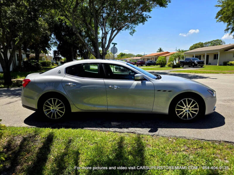 2014 Maserati Ghibli S Q4