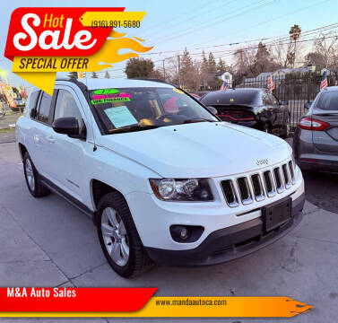 2017 Jeep Compass for sale at M&A Auto Sales in Sacramento CA