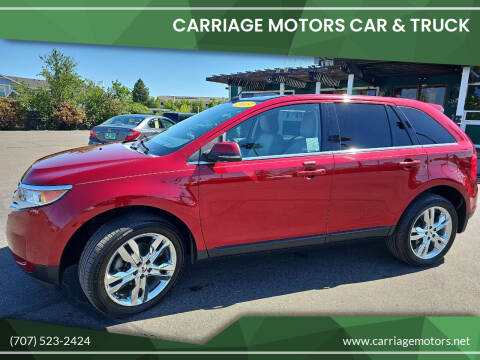 2013 Ford Edge for sale at Carriage Motors Car & Truck in Santa Rosa CA