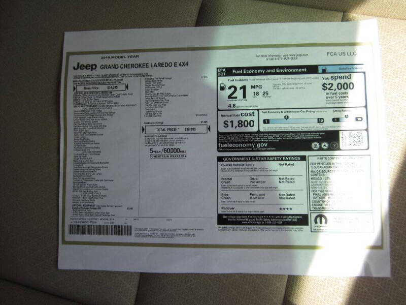 2019 Jeep Grand Cherokee