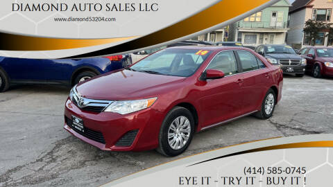 2014 Toyota Camry for sale at DIAMOND AUTO SALES LLC in Milwaukee WI