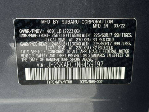 2022 Subaru Forester Premium
