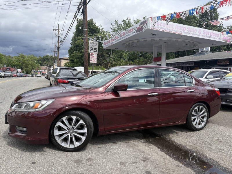 Used 2014 Honda Accord Sport with VIN 1HGCR2F51EA036879 for sale in Paterson, NJ