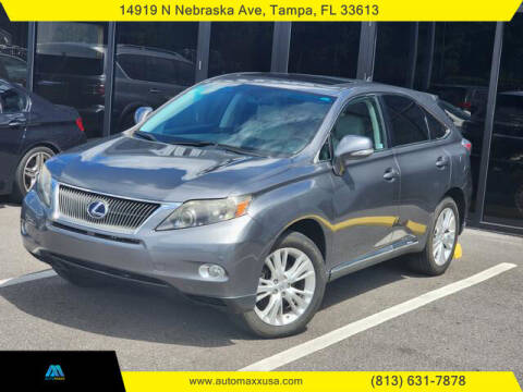 2012 Lexus RX 450h for sale at Automaxx in Tampa FL