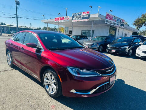 2015 Chrysler 200 for sale at Dream Motors in Sacramento CA