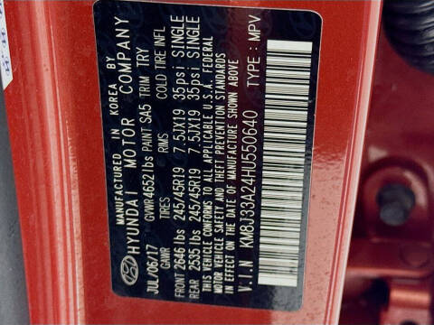 2017 Hyundai Tucson Value