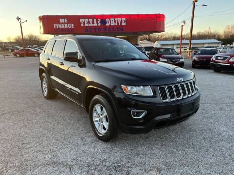 2014 Jeep Grand Cherokee for sale at Texas Drive LLC in Garland TX